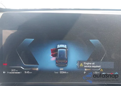 2024 BMW X1 xDrive28I из США, поврежденный, VIN WBX73EF06R5Z79567